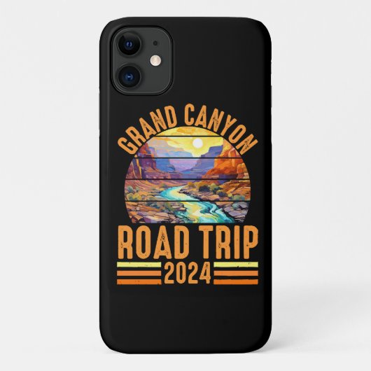 グランドキャニオン国立公園 ロードトリップ 2024 Case-Mate iPhoneケース (裏面)
