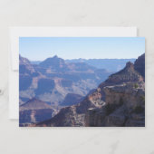 グランドキャニオン国立公園 南縁 招待状 (裏面)