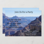 グランドキャニオン国立公園 南縁 招待状 (正面/裏面)