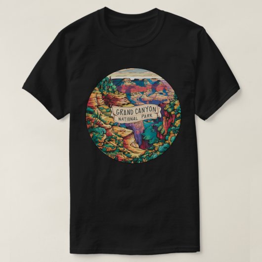 グランドキャニオン国立公園 Tシャツ (デザイン正面)