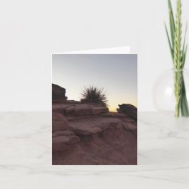 グランドキャニオン大きい石折り畳みグリーティングカード カード