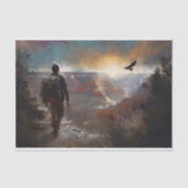 グランドキャニオン探検家デコページ 薄葉紙 (正面)