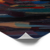 グランドキャニオン油彩画 ポスター (角)