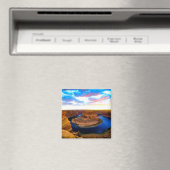 グランドキャニオン赤い岩と青い水の美しい マグネット (インサイチュ (食洗機))