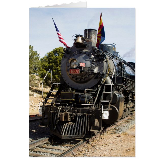 グランドキャニオン鉄道 蒸気機関車4960 (正面)