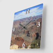 グランドキャニオン5 スクエア壁時計 (傾斜)