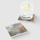 グランドキャニオン・イン・ミスト(by Thomas Moran) ストーンコースター (横)