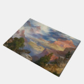 グランドキャニオン・イン・ミスト(by Thomas Moran) ドアマット (アングル)