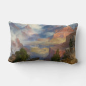 グランドキャニオン・イン・ミスト(by Thomas Moran) ランバークッション (裏面)