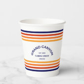 グランドキャニオン キャビン クラブ カスタム クレスト パーク ストライプ 紙コップ (裏面)