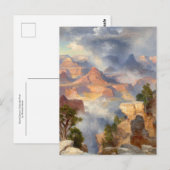 グランドキャニオン、コロラド川バイトマス・モラン ポストカード (正面/裏面)