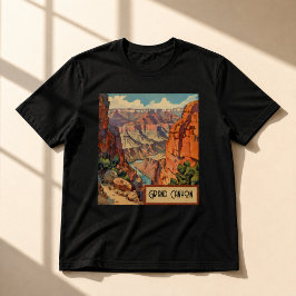 グランドキャニオン ビンテージ サウスウェスト ランドスケープ Tシャツ