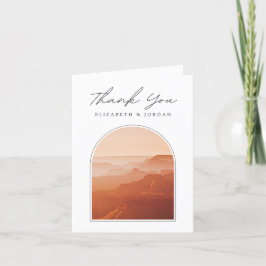 グランドキャニオン フォト ブランク サンクス カード