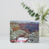 グランドキャニオン（冬） ポストカード (スタンド正面)