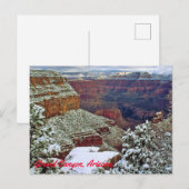 グランドキャニオン（冬） ポストカード (正面/裏面)