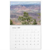 グランドキャニオン 12か月 写真 2026年 カレンダー (1月 2027)