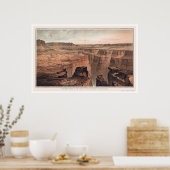 グランドキャニオンat足のToroweap 1882 ポスター (キッチン)