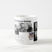 グランドキャニオンI -地質学の開拓者 コーヒーマグカップ (中央)