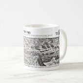 グランドキャニオンII -地質学の開拓者 コーヒーマグカップ (正面右)