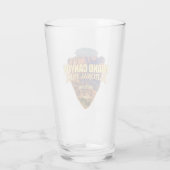 グランドキャニオンNP （矢印） タンブラーグラス (裏面)