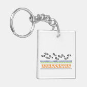 グランドキャニオンR2Rアドベンチャーハイキングブーツ足跡 キーホルダー (正面左)