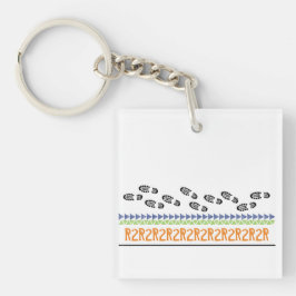 グランドキャニオンR2Rアドベンチャーハイキングブーツ足跡 キーホルダー