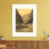 グランドキャノン、コロラドリバー キャンバスプリント (インサイチュ (リビング))