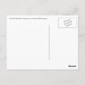 グランドクーリーダム旅行写真 ポストカード (裏面)