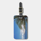 グランドケイマンでつながれるカーニバルの遊航船 ラゲッジタグ (正面縦)