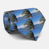 グランドケイマンの島でつながれるカーニバルの遊航船 ネクタイ (ロール)