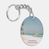 グランドケイマンの島のキーホルダー キーホルダー (正面左)