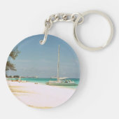 グランドケイマンの島のキーホルダー キーホルダー (裏面)