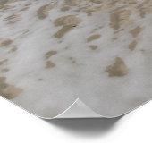 グランドケイマンビーチ写真ポスター ポスター (角)