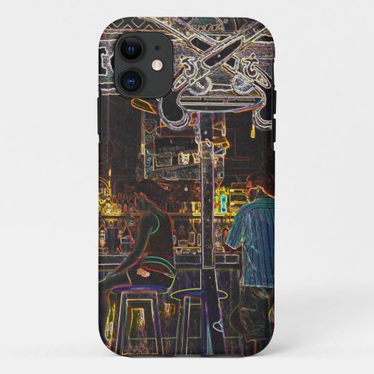 グランドケイマン島カリコジャック Case-Mate iPhoneケース (裏面)