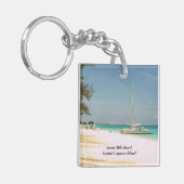 グランドケイマン島キーチェーン キーホルダー (正面左)