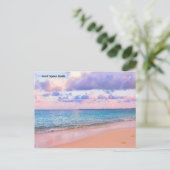 グランドケイマン諸島HDRビーチはがき ポストカード (スタンド正面)