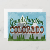 グランドジャンクションコロラドスノーウィーマウンテンズ ポストカード (正面/裏面)