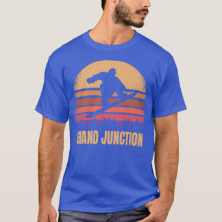 グランドジャンクションコロラドスノーボーディングアウトドアヴィンタ Tシャツ