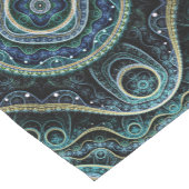 グランドジュリ王室のアンフラクタルマンダラパターン ショートテーブルランナー (コーナー)