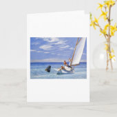 グランドスウェルホッパ – エドワードホッパ カード (黄色い花)