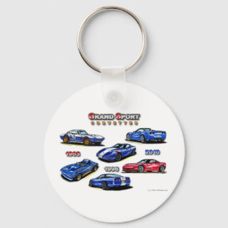 グランドスポーツコルベット1963, 1996, 2010 キーホルダー