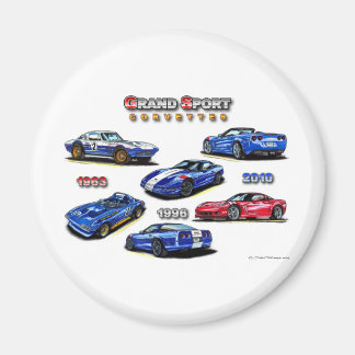 グランドスポーツコルベット1963, 1996, 2010 マグネット