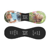 グランドスムアンクルブラックフォト 野球ボール (パネル)