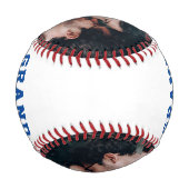 グランドスラムのボーイフレンドの写真 野球ボール (裏面)