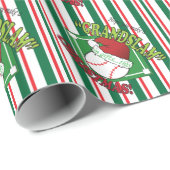 グランドスラム野球のクリスマス ラッピングペーパー (ロールコーナー)