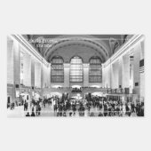 グランドセントラルステーションNYC 長方形シール (正面)