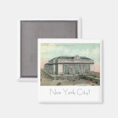 グランドセントラルターミナルステーションニューヨークシティヴィント マグネット (正面/裏面)