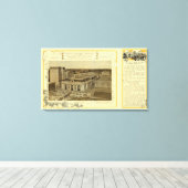 グランドセントラルターミナル キャンバスプリント (インサイチュ (ウッドフロア))