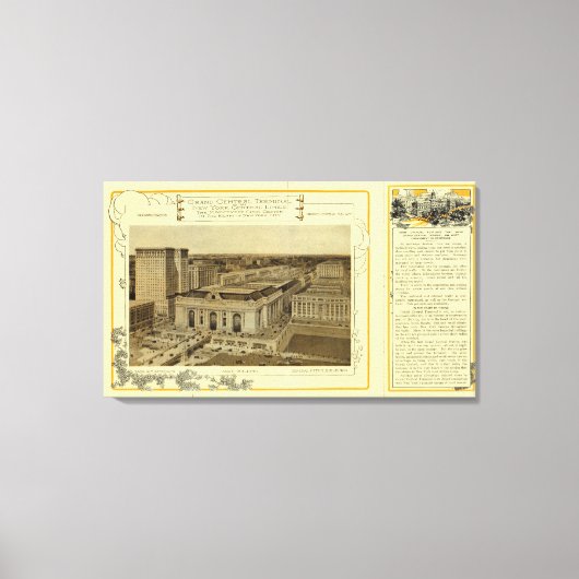 グランドセントラルターミナル キャンバスプリント (正面)