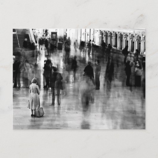 グランドセントラル駅で待ちぼうけ ポストカード (正面)